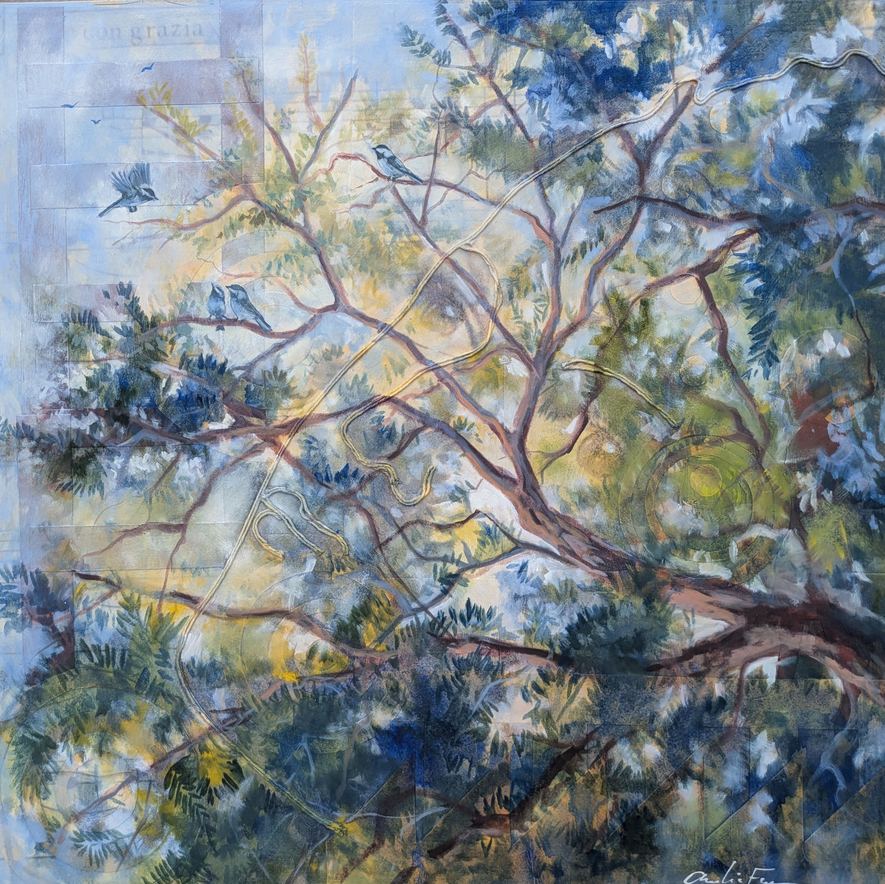 "Coming Home IV" 24 x24