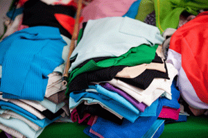 Clothes for homeless people