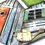 Thumbnail: Garden Shed wall piece with green roof (Small)