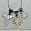 Thumbnail: Charm pendant with big bronze daisy
