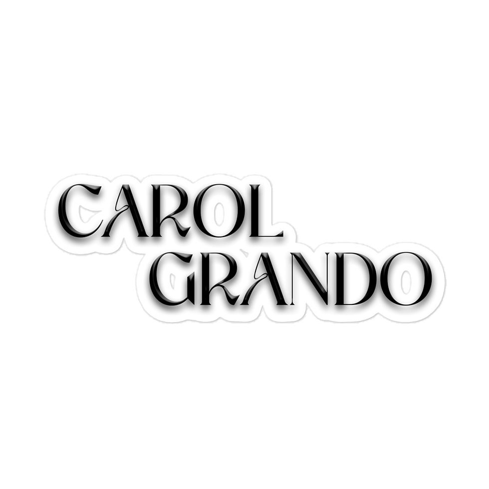 Thumbnail: Carol Grando Official Logo Sticker