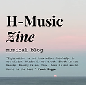 H-Music Zine logo - Musical blog