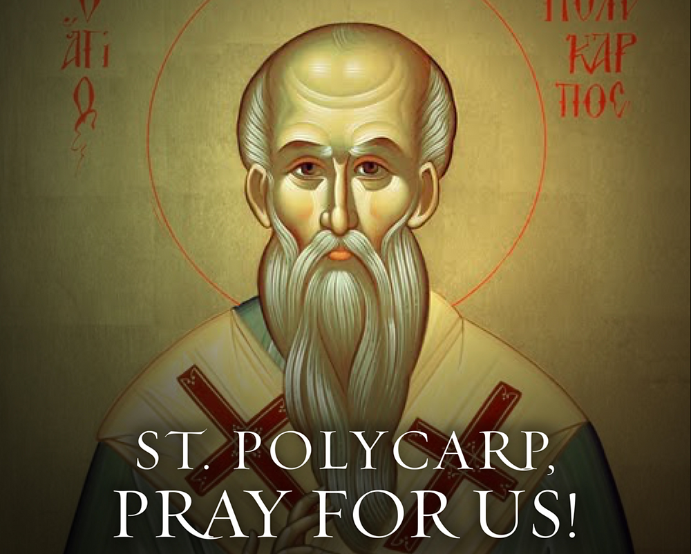 st polycarp. Gibraltar Catholic Youth. Word on Fire.