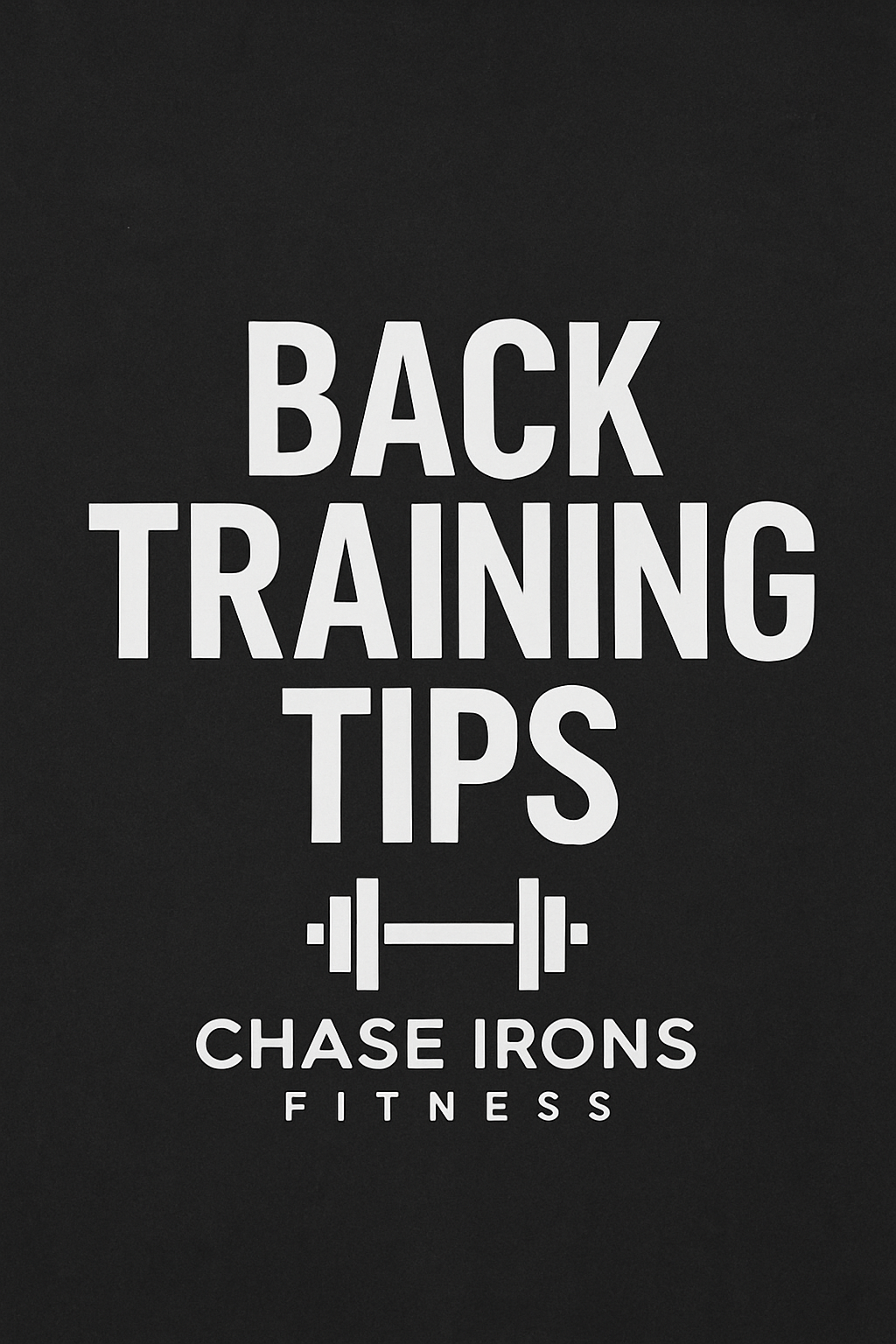 Back Training Booklet