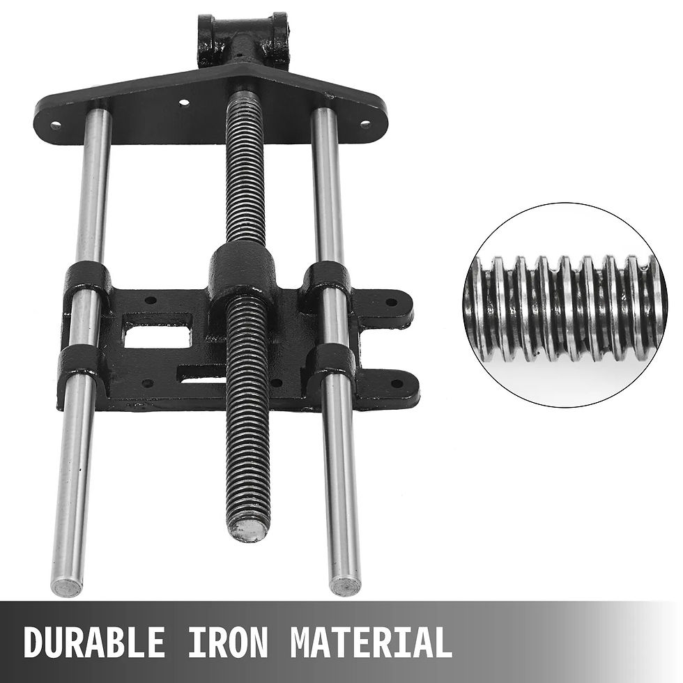 Thumbnail: VEVOR 7in 9in 10.5in Woodworking Vise Fixed Repair Vice Tool Heavy Duty Bench C