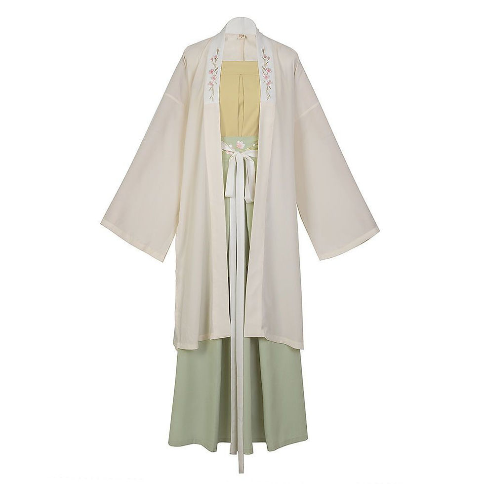 縮圖：Women's Fashion Large Sleeve Shirt Set