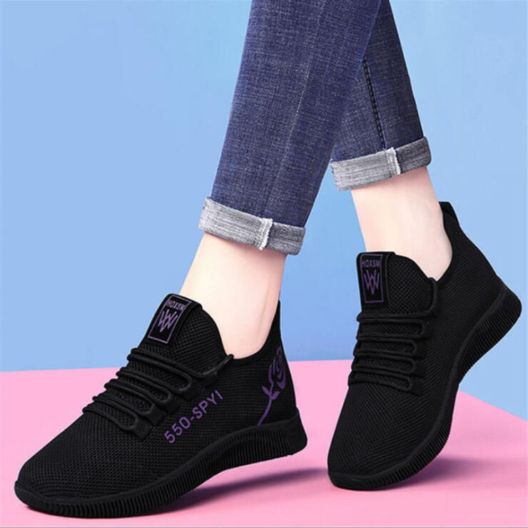 Miniatura: Women's Breathable Non-slip Platform Fashion 2022 Autumn New Casual Shoe