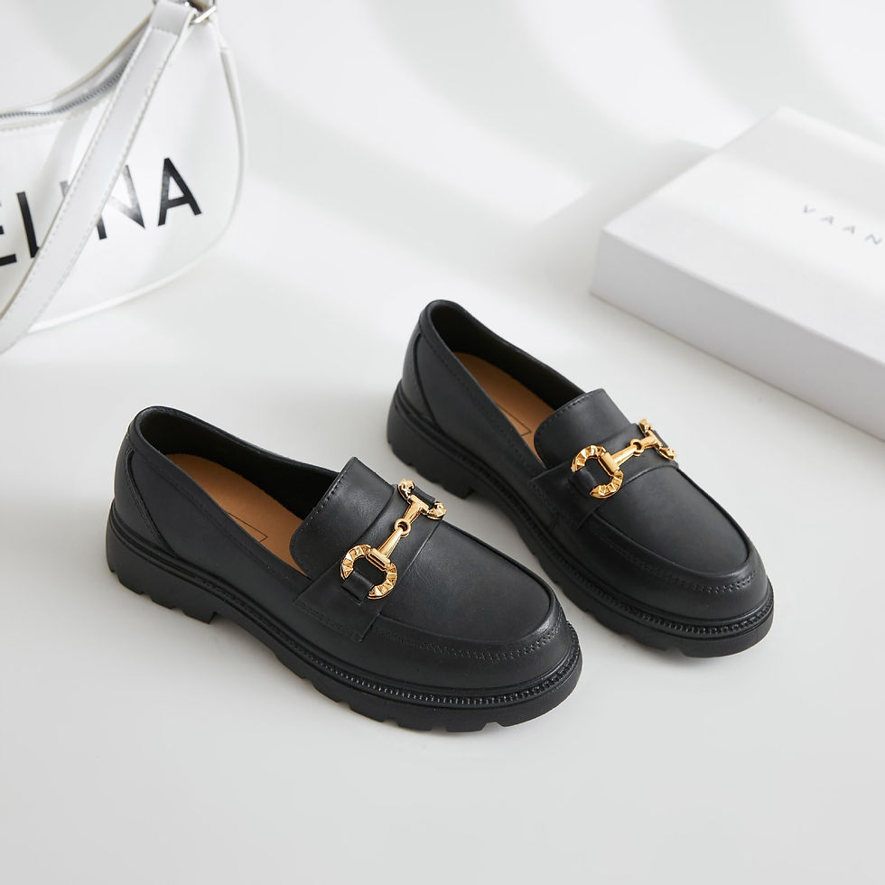 Imej kecil: Loafers Women Shoes New In Fashion Luxury Designer Platform Thick Bottom Height