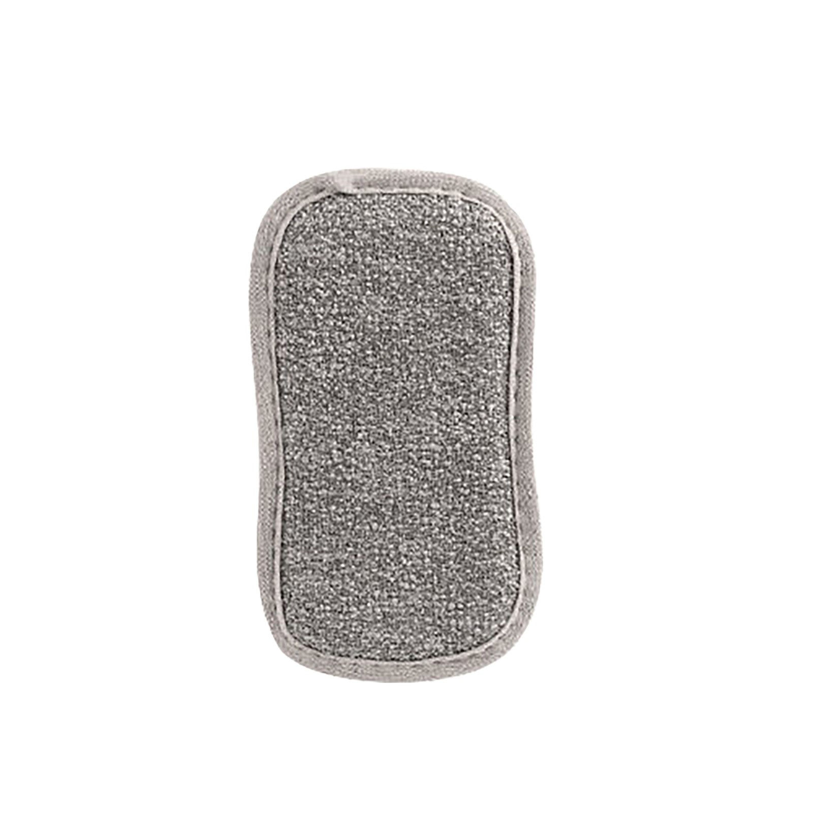 Reusable Double-Sided Scrub Dish Washable Sponge Microfiber Scouring Sponge Kit