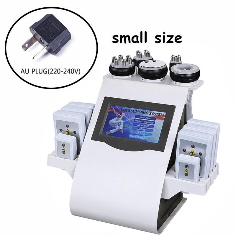 Thumbnail: Newest 6 In 1 40K Ultrasonic Cavitation Vacuum Radio Frequency Laser 8 Pads
