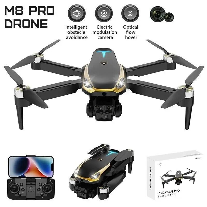 Thumbnail: TESLA Drone M8 8K High-definition Professional Drone Can Be Used for Aerial Pho