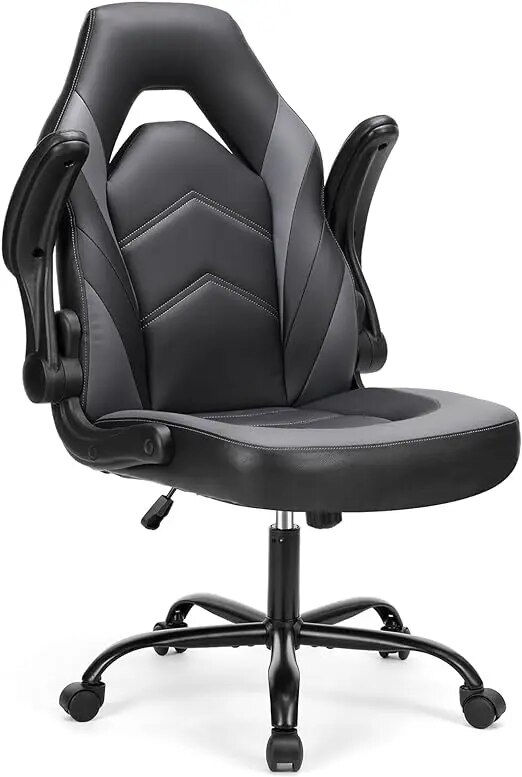 Gaming Chair - Computer Chair Ergonomic Office Chair PU Leather Desk Chair Exec