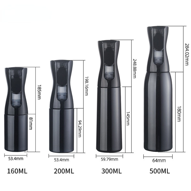 Miniaturebillede: 200/300/500ml High Pressure Spray Bottles Refillable Bottles Continuous Mist Wa