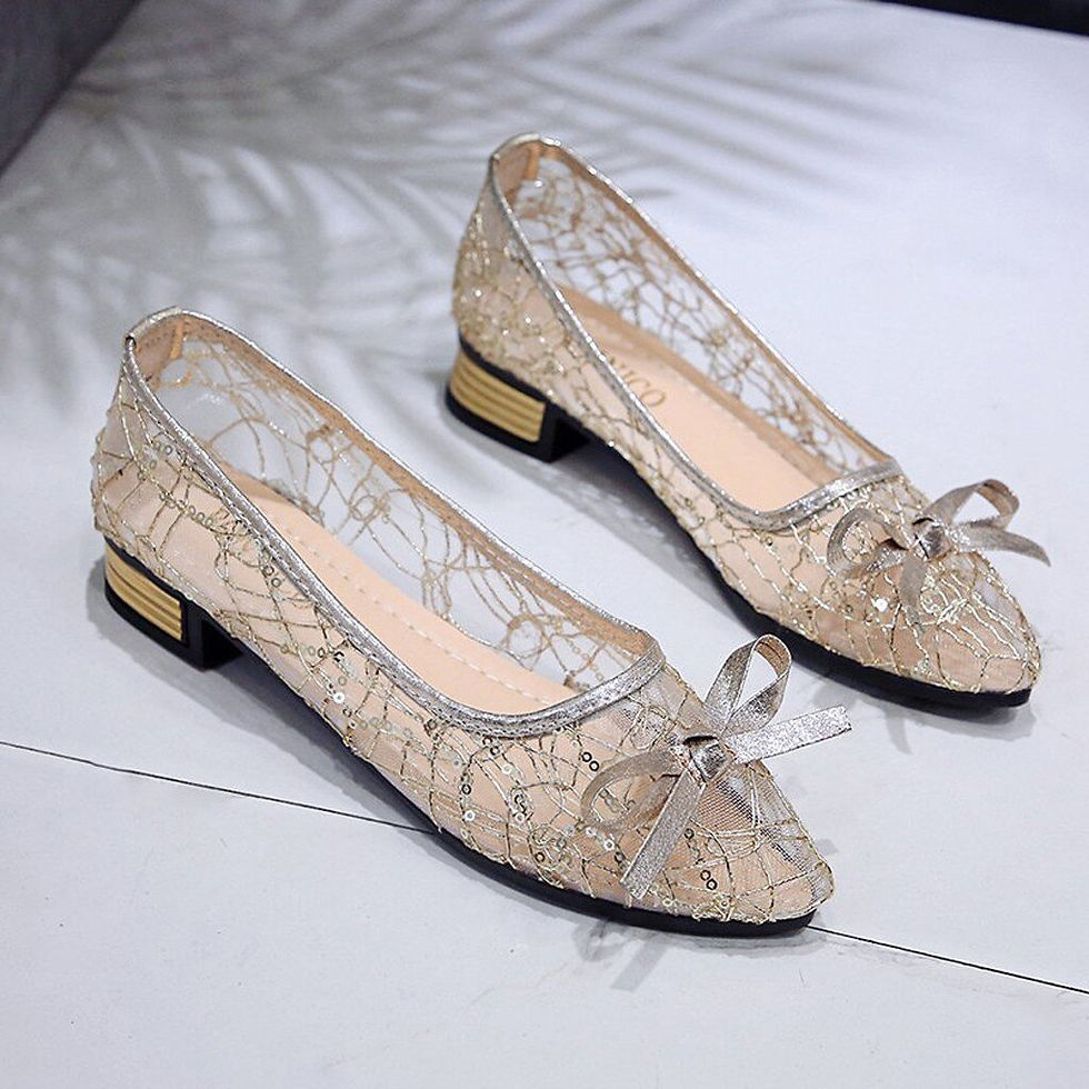 Miniatura: New Plus Size British Style Pointed Toe Pumps Fashion Casual Women's Slip On Bo