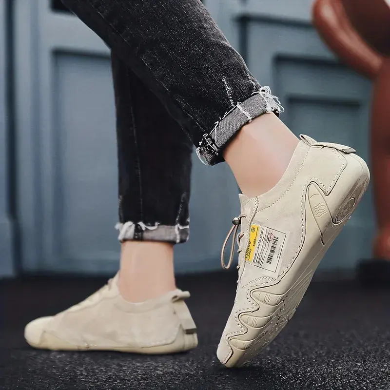 Thumbnail: Comfortable casual sports men's shoes Breathable pig skin Octopus shoes persona