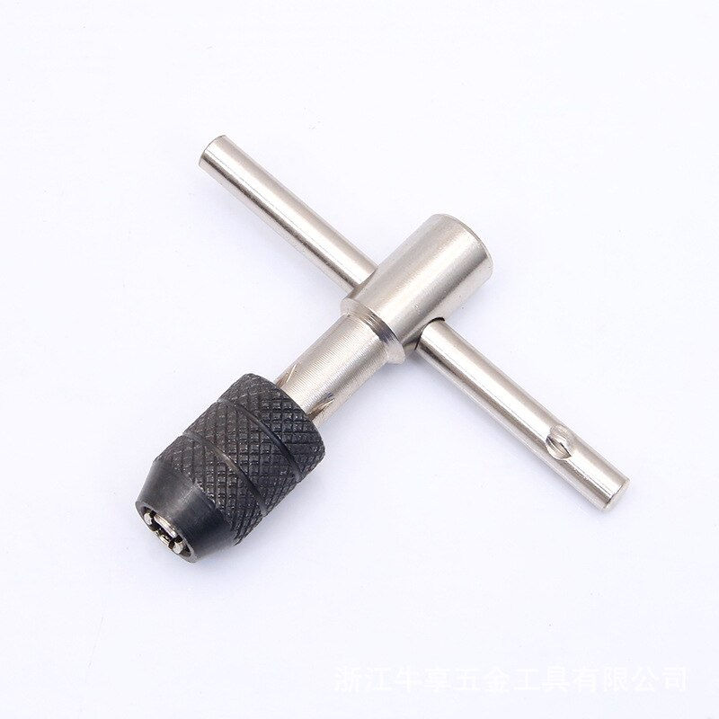 Thumbnail: 6pcs M3/M4/M5/M6/M8 Hand Screw Thread Metric Plug Tap Set DIY Tool with
