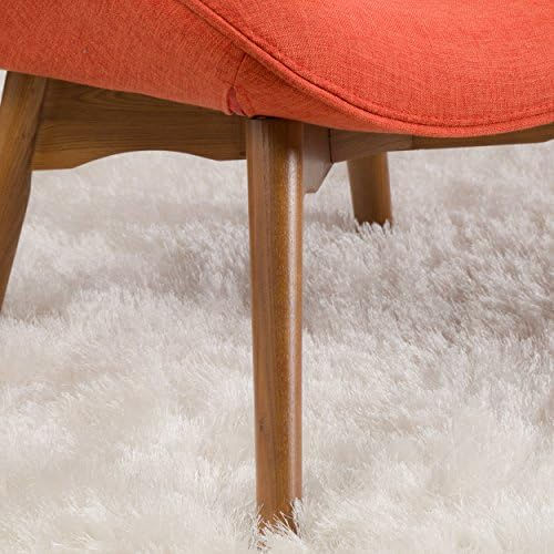 Miniaturbild: Fabric Contour Chair Set, Muted Orange