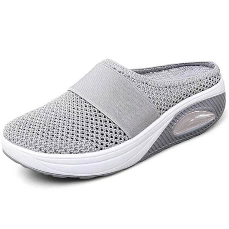 Thumbnail: Women Wedge Slippers Premium Slippers Vintage Anti-slip Casual Female Platform