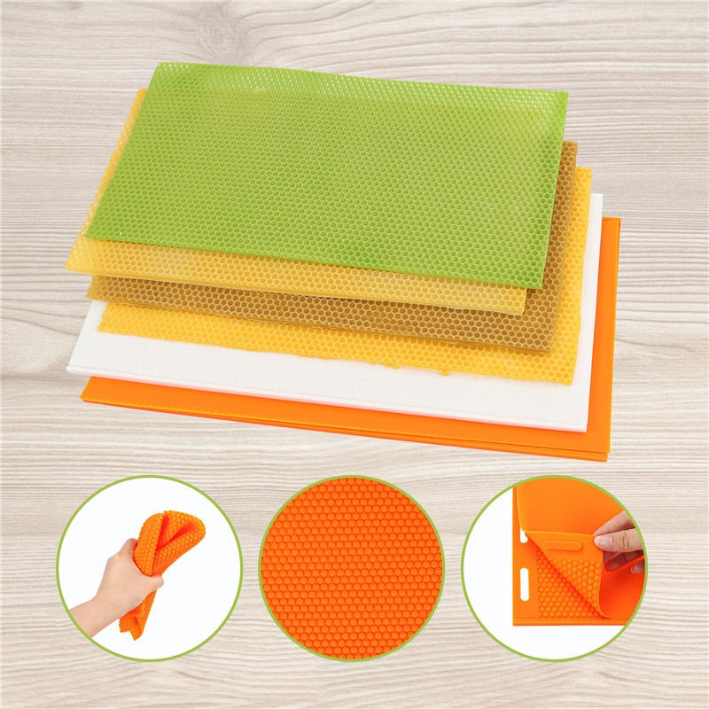 Thumbnail: Silicone Beeswax Mold Beeswax Sheet Flexible Beeswax Foundation Press