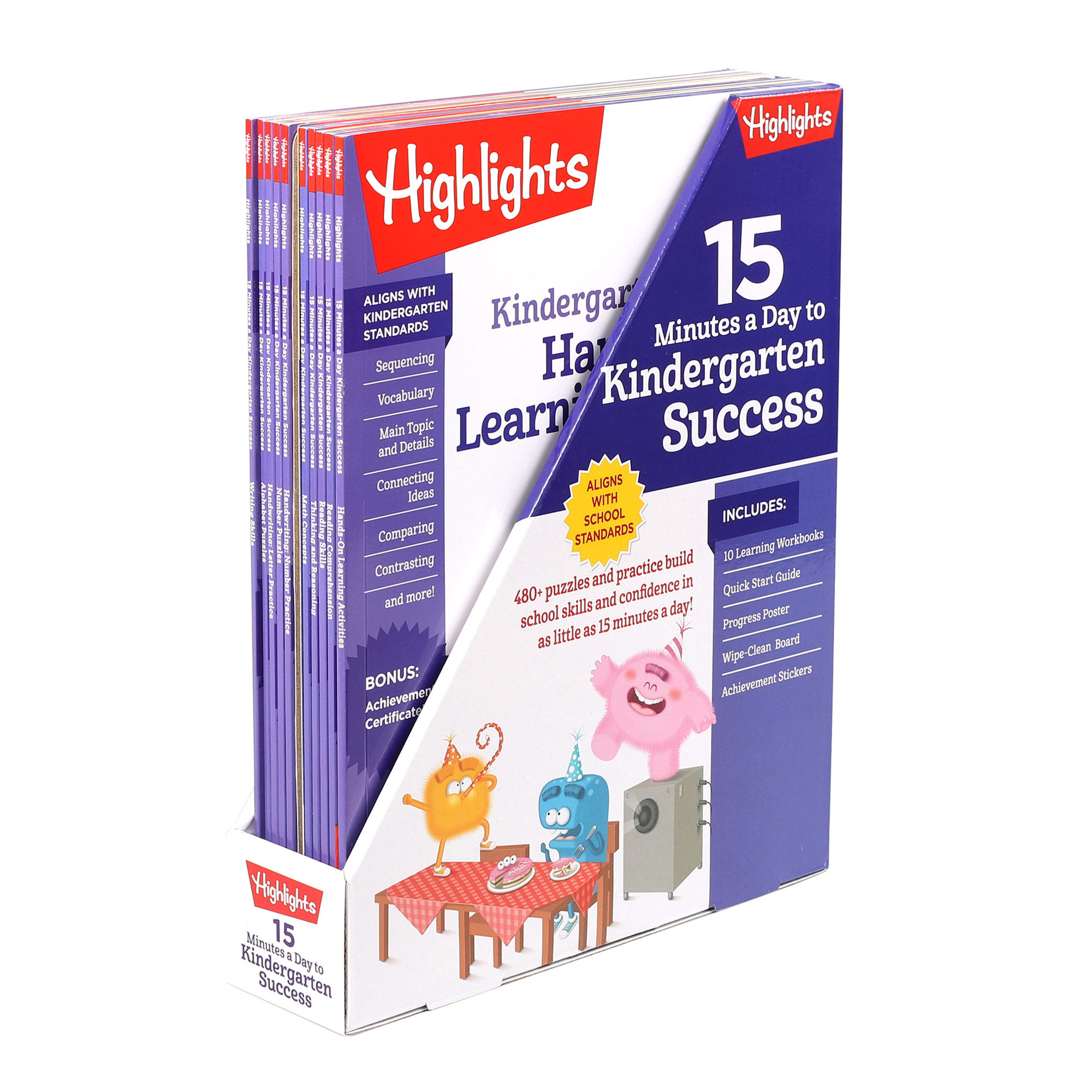 Highlights Kindergarten Success: 10 Book Wedge