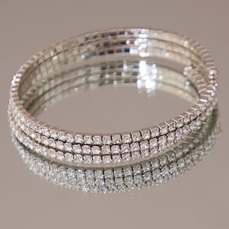 Thumbnail: Stonefans Boho Multi-Layer Crystal Bracelet Arm Cuff 2022 Elegant Wholesale