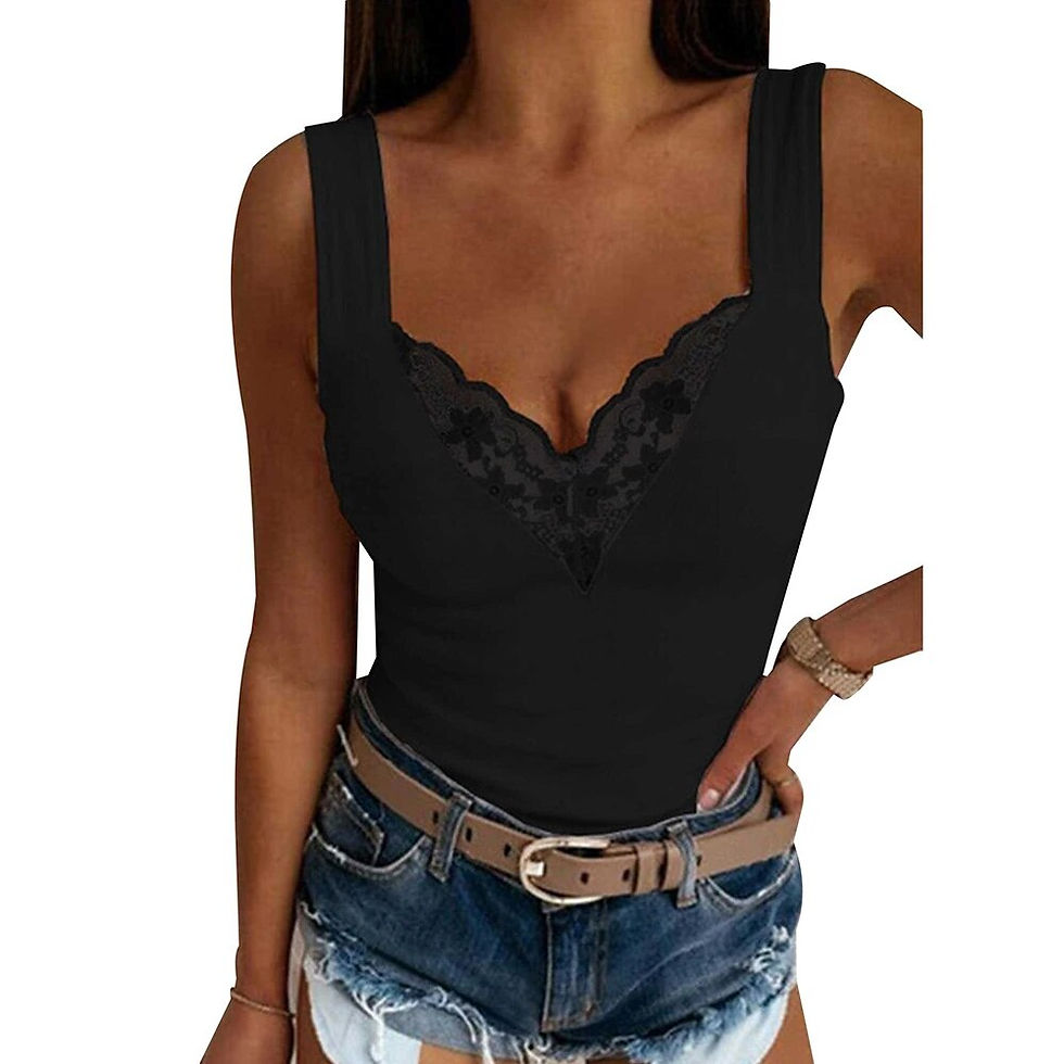 Miniaturbild: Plus Size Tank Top Women's Clothing  2023 Autumn Winter Large Size Basis Vest Y