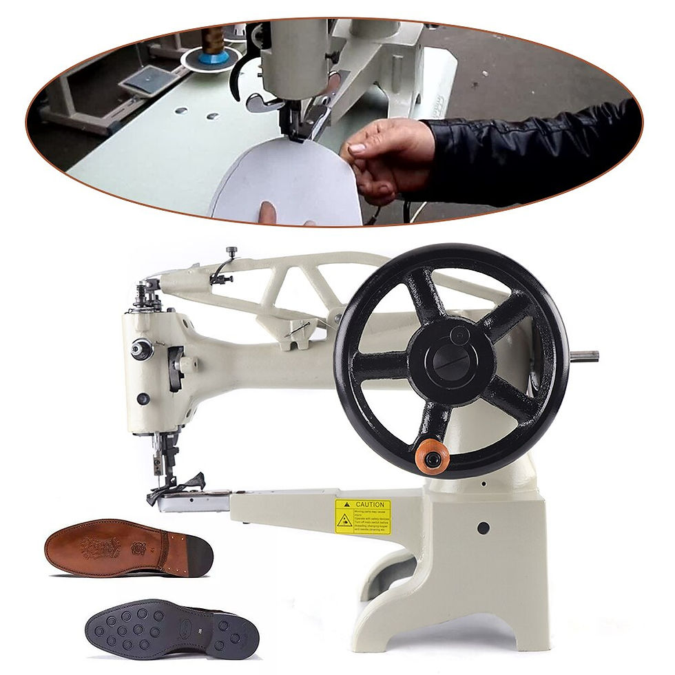 Miniatyrbild: Repair Leather Industrial Sewing Machine Shoes Repair Boots Patch Canvas Bag Si