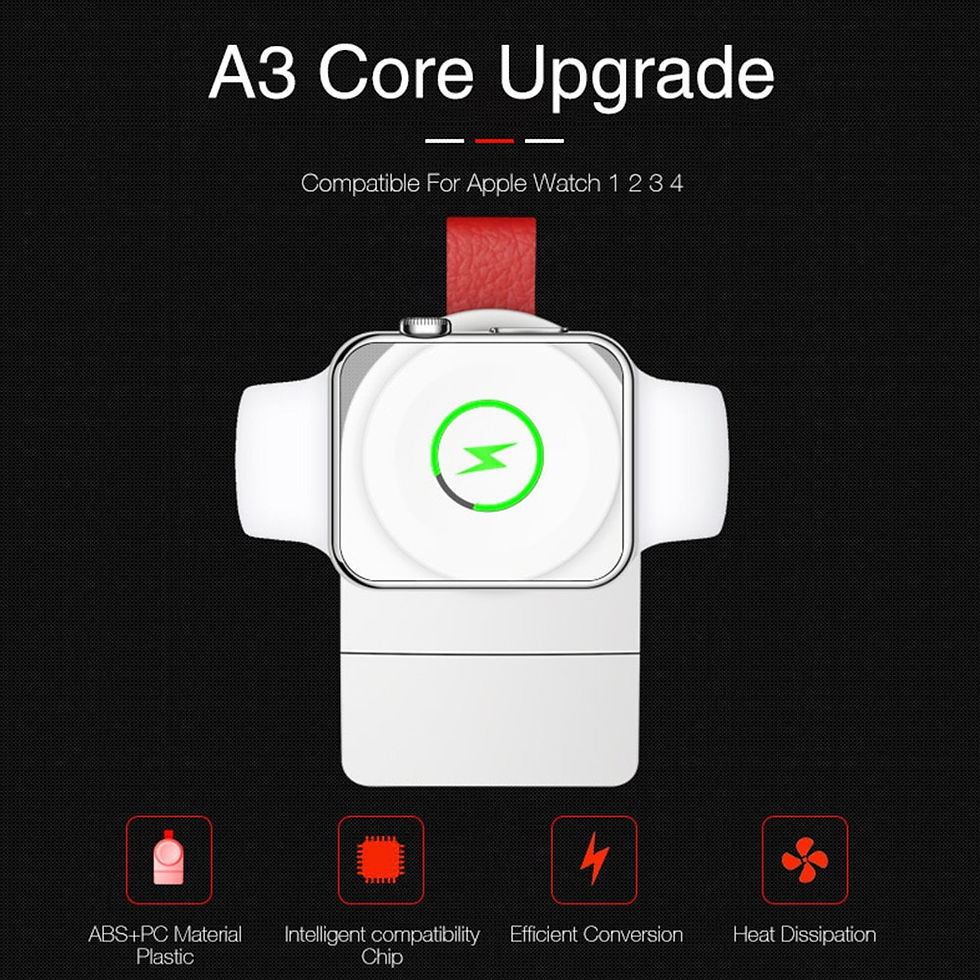 Thumbnail: USB Magnetic Wireless Charger For Apple Watch Series 654SE Portable Watch Wirel