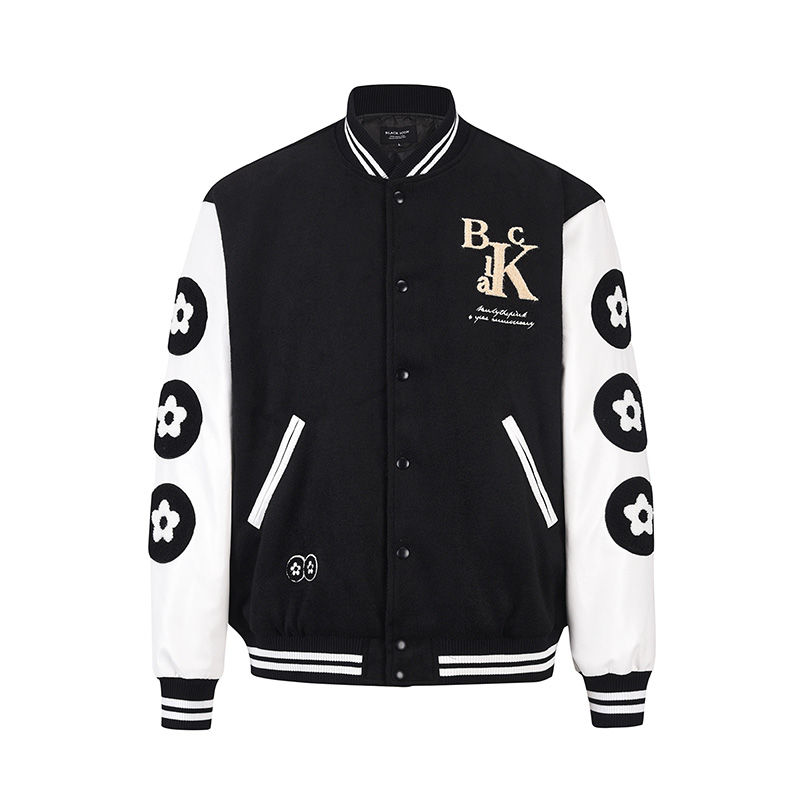 Thumbnail: Men's Loose Baseball Jacket High Street Coat