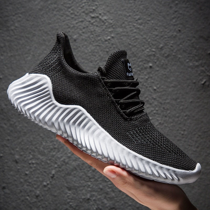 Thumbnail: Fashion Men Shoes Sneakers White Mens Sneakers Outdoor Breathable Men Casual Sh
