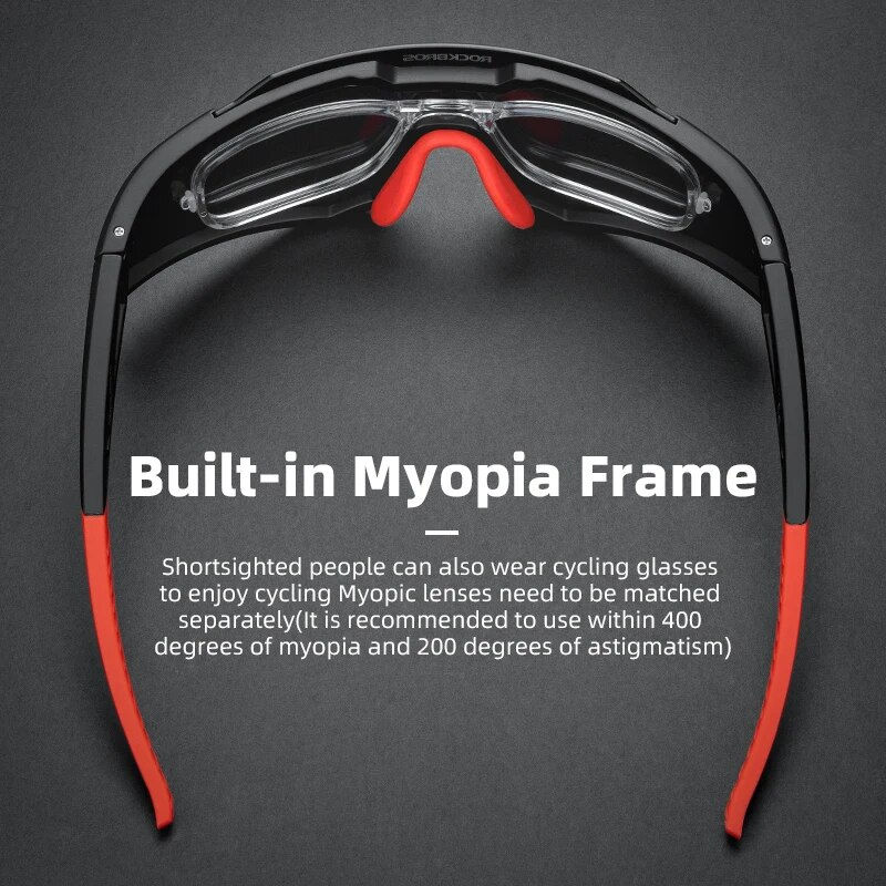 Miniatura: ROCKBROS Polarized Photochromic Bike Glasses Outdoor UV400 Bicycle Eyewear Sung