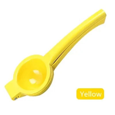 Home Manual Lemon Squeezer Aluminum Alloy Hand Pressed Orange Fruit Juicer Port