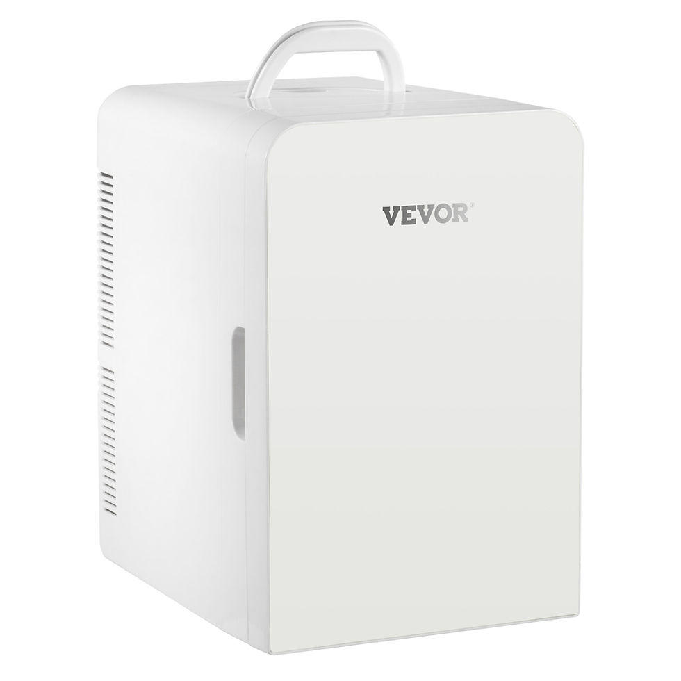 Thumbnail: VEVOR 10L 15L Mini Fridge 12v Refrigerators Compressor Portable Small Cooler Wa