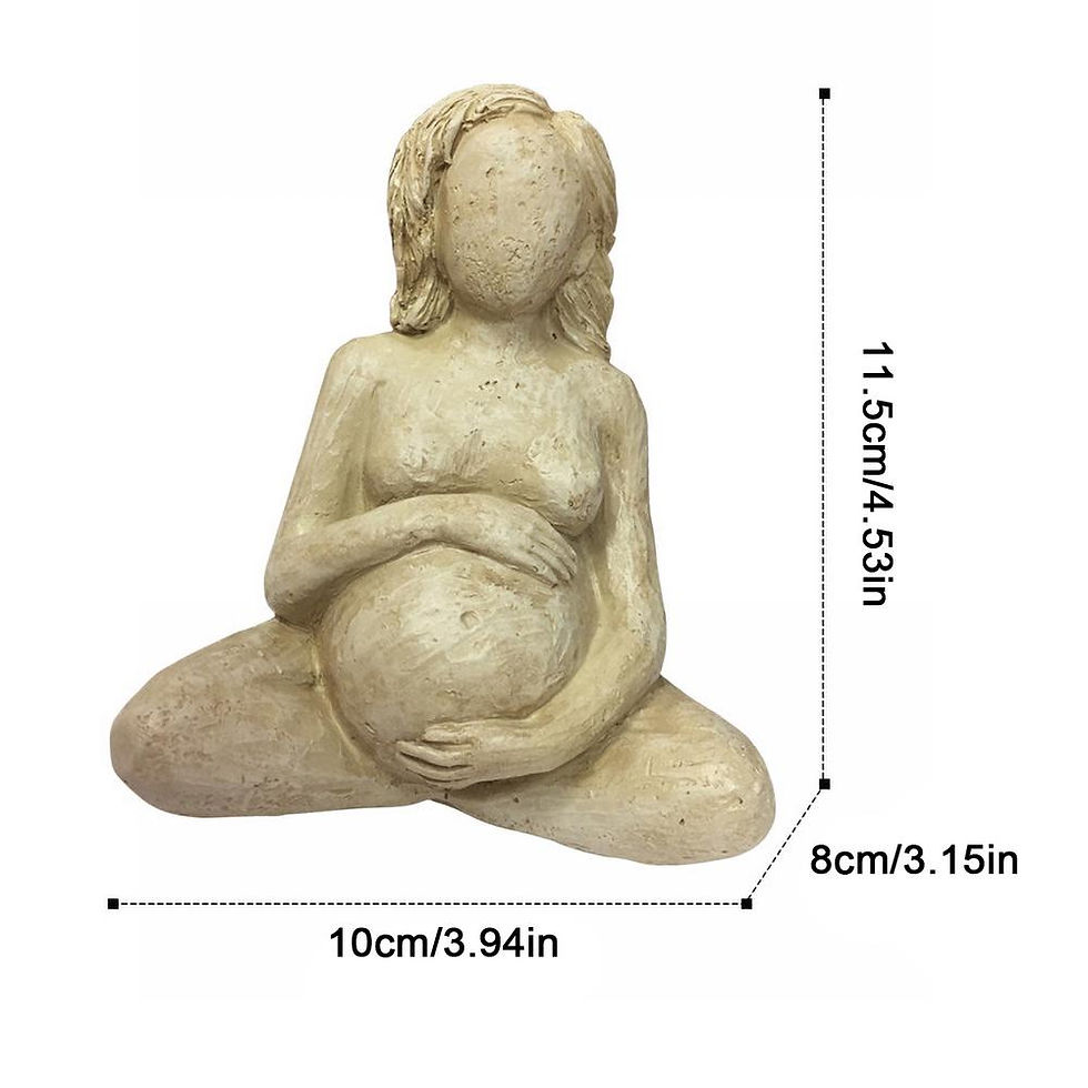 Thumbnail: Childbirth Postpartum Women Statue Home Decoration Pregnant Mother Mud Sculptur