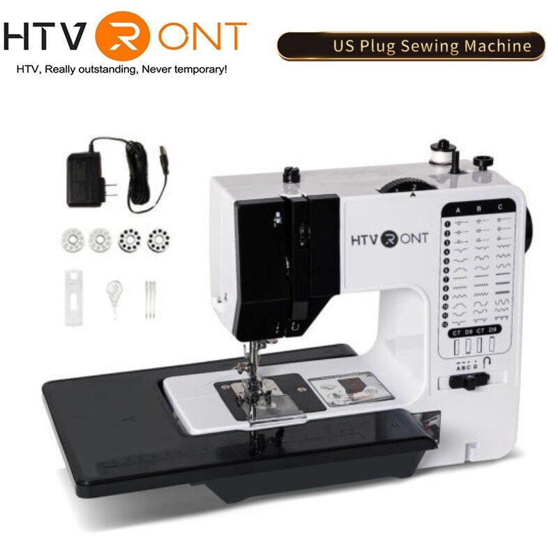 ภาพขนาดย่อ: HTVRONT Electric Sewing Machine Portable for Beginners with 38 Stitches Pattern