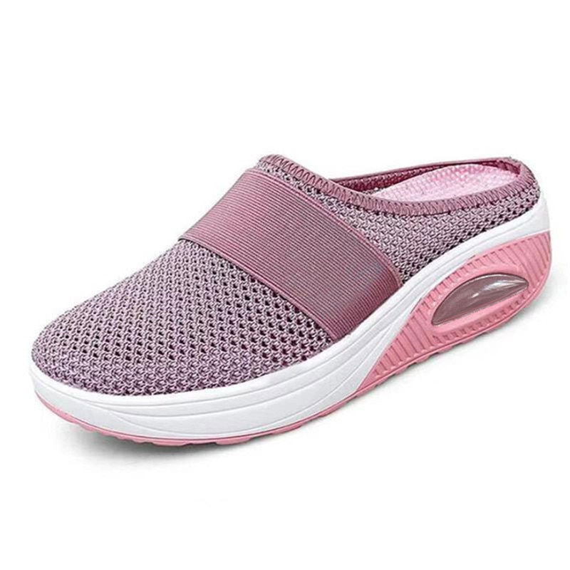 Thumbnail: Women Wedge Slippers Premium Slippers Vintage Anti-slip Casual Female Platform