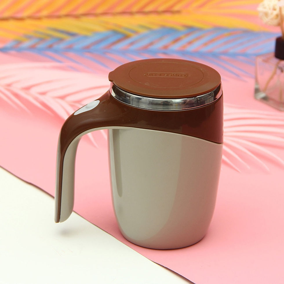 Miniatyrbilde: Lazy Coffee Stirring Cup Auto Stirring Cup Magnetic Rotating Electric Milk Cup