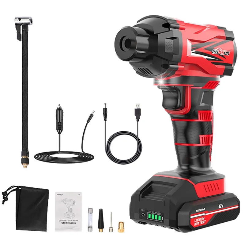 Miniatura: Tire Air Pump Car Portable Air Compressor For Tires Airpump 12V Cordless Tyre I