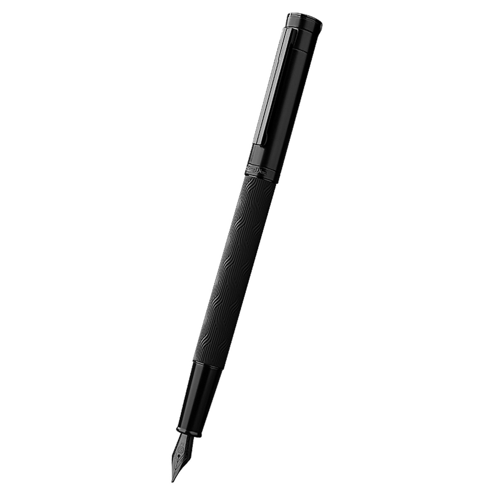 Hongdian  EF/F/M Nibs Black Fountain Pen Carbon Fiber Gift Pen ink pens