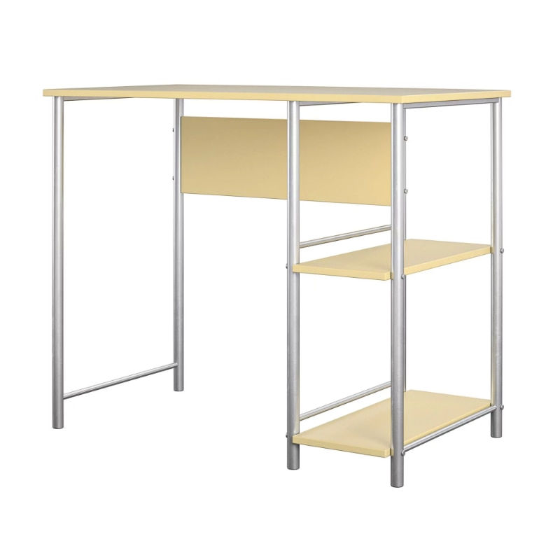 Thumbnail: Mainstays Metal Student Computer Desk, Spearmint Office Furniture   wood desk