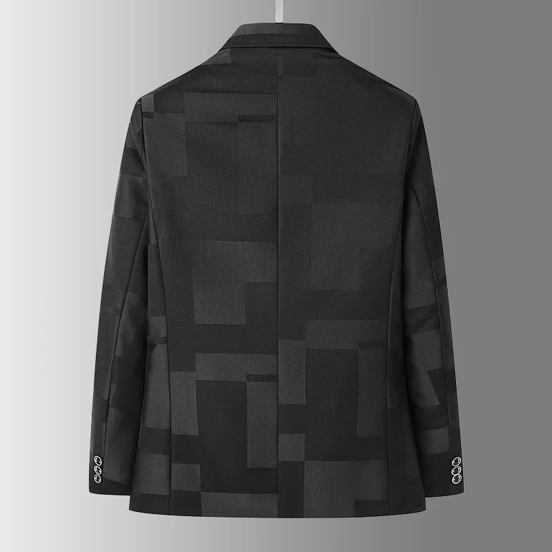 Indexkép: Men Suit Blazers Jackets New Spring Autumn Plaid Casual Suits Jackets Coats Bus