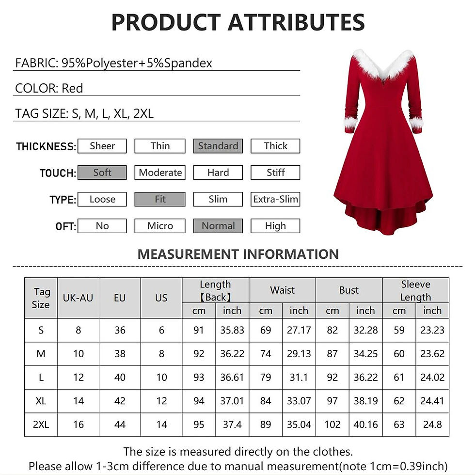 Thumbnail: Christmas Dress for Women Clothing 2023 Winter Evening Costumes Elegant Formal