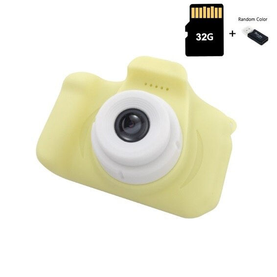 Thumbnail: Children Camera Mini Digital Vintage Camera Educational Toys Kids 1080P Project