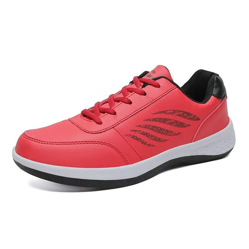 Thumbnail: Mens Casual Walking Shoes Lace Up Fashion Trainers Sneaker Non Slip Lightweight