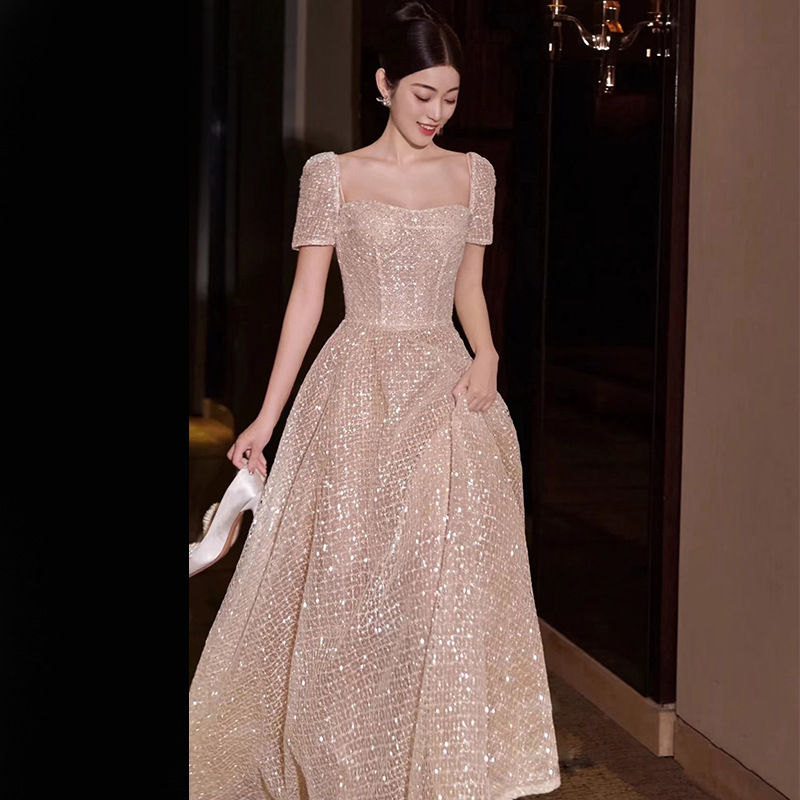 Thumbnail: Banquet Bridal Temperamental Fairy Slim-fit Slimming Dress