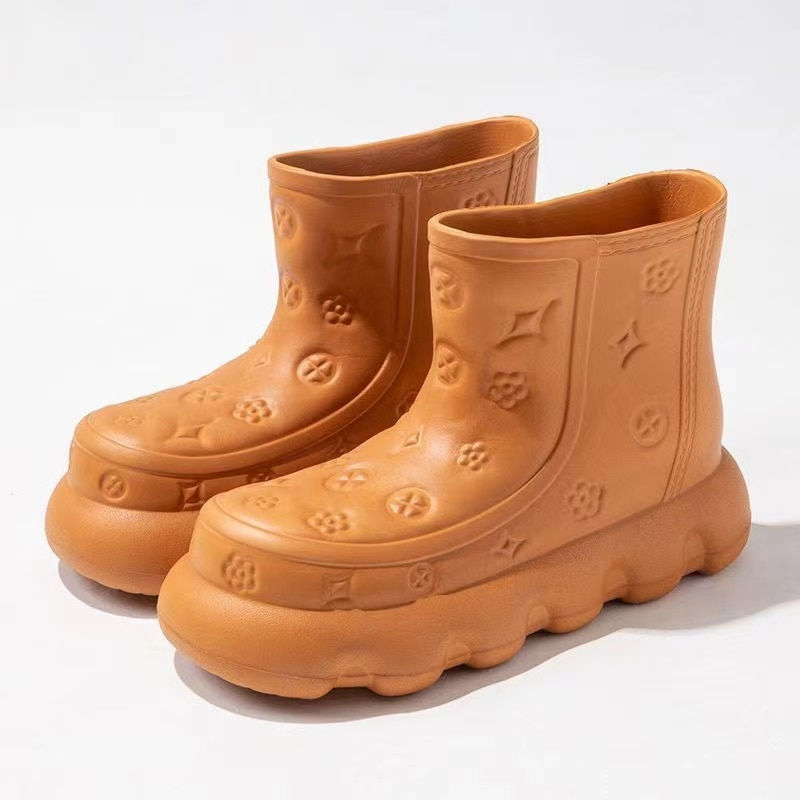 Fashionable and trendy women's water boots and waterproof shoes