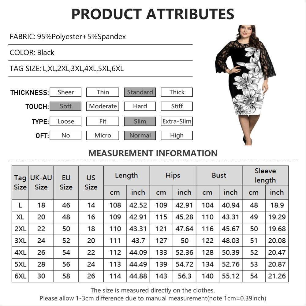 Plus Size 4XL Evening Dresses Elegant Hollow Out Mesh Spliced Formal Evening A