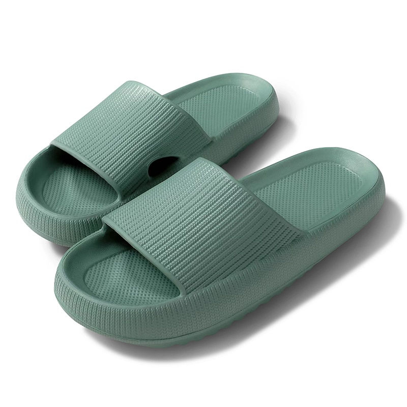 Thumbnail: New Arrival Man Platform Slippers Summer Beach Eva Soft Sole Sandals Leisure In