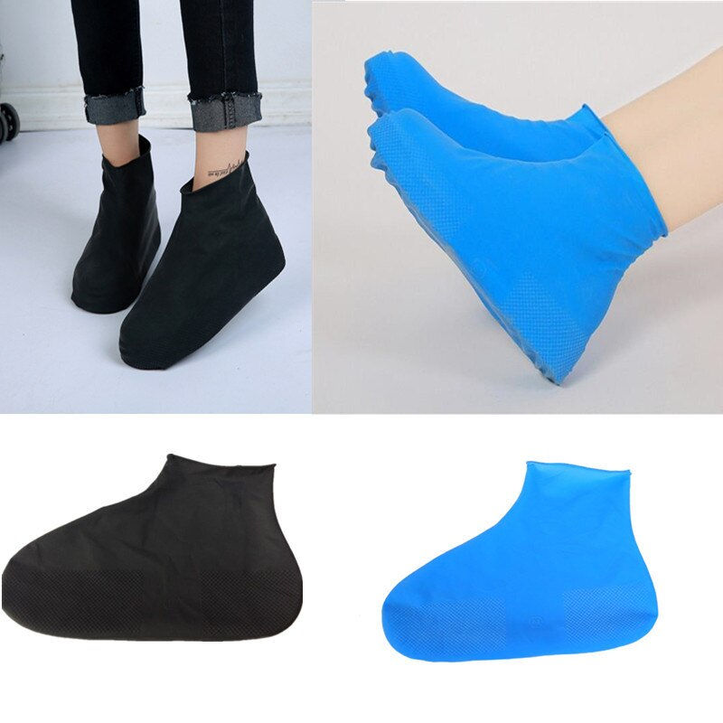 Miniatyrbild: Rain Boots Waterproof Shoe Cover Silicone Unisex Outdoor solid Waterproof Non-S
