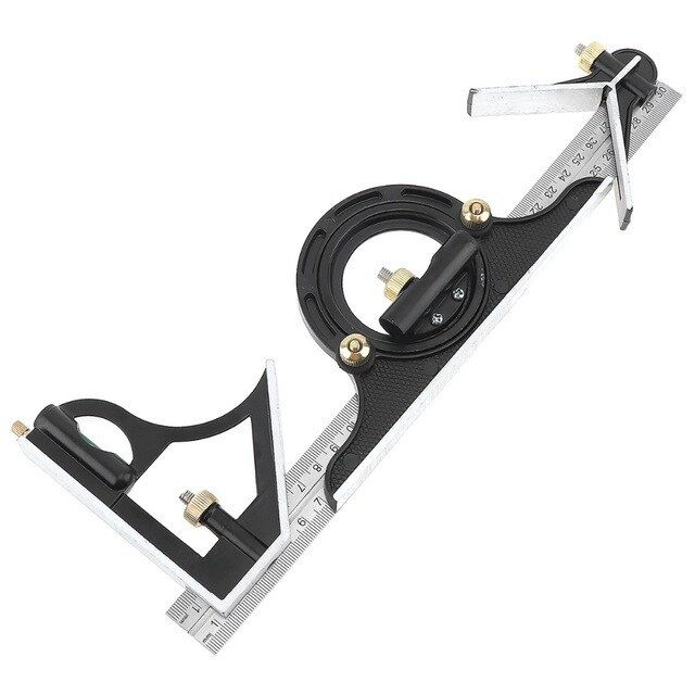 Thumbnail: Adjustable Combination Angle Ruler Set 300mm/600mm Multi Combination
